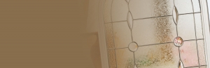 A decorative glazing panel can add style and personality